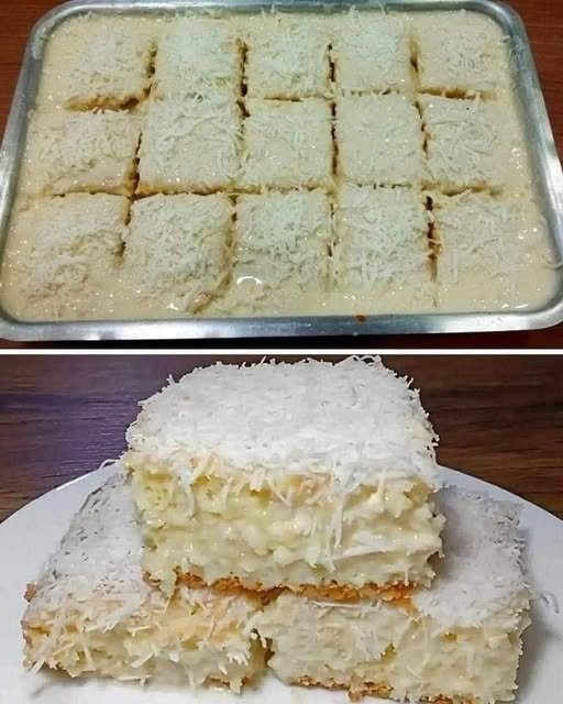 Bolo de Coco gelado