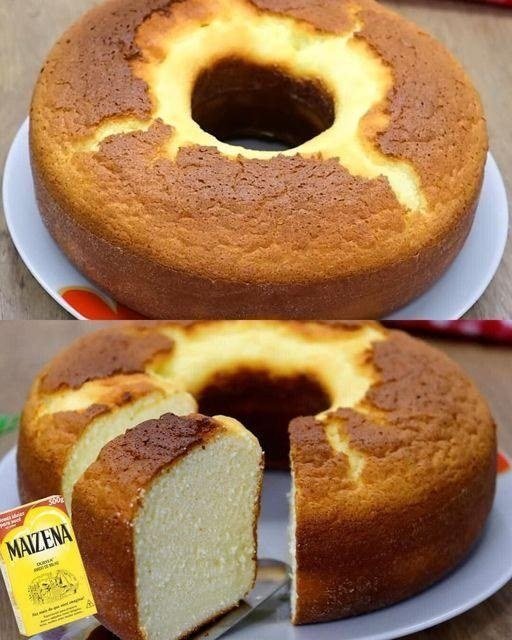 Bolo Moça de Maisena