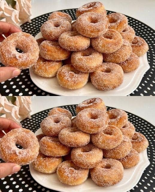 Mini Rosquinhas com Açúcar