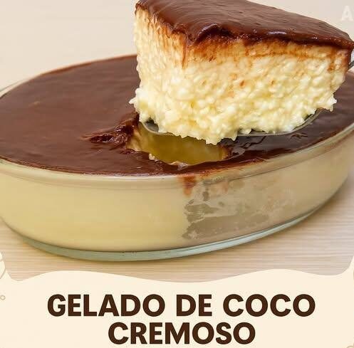 Gelado de Coco Cremoso