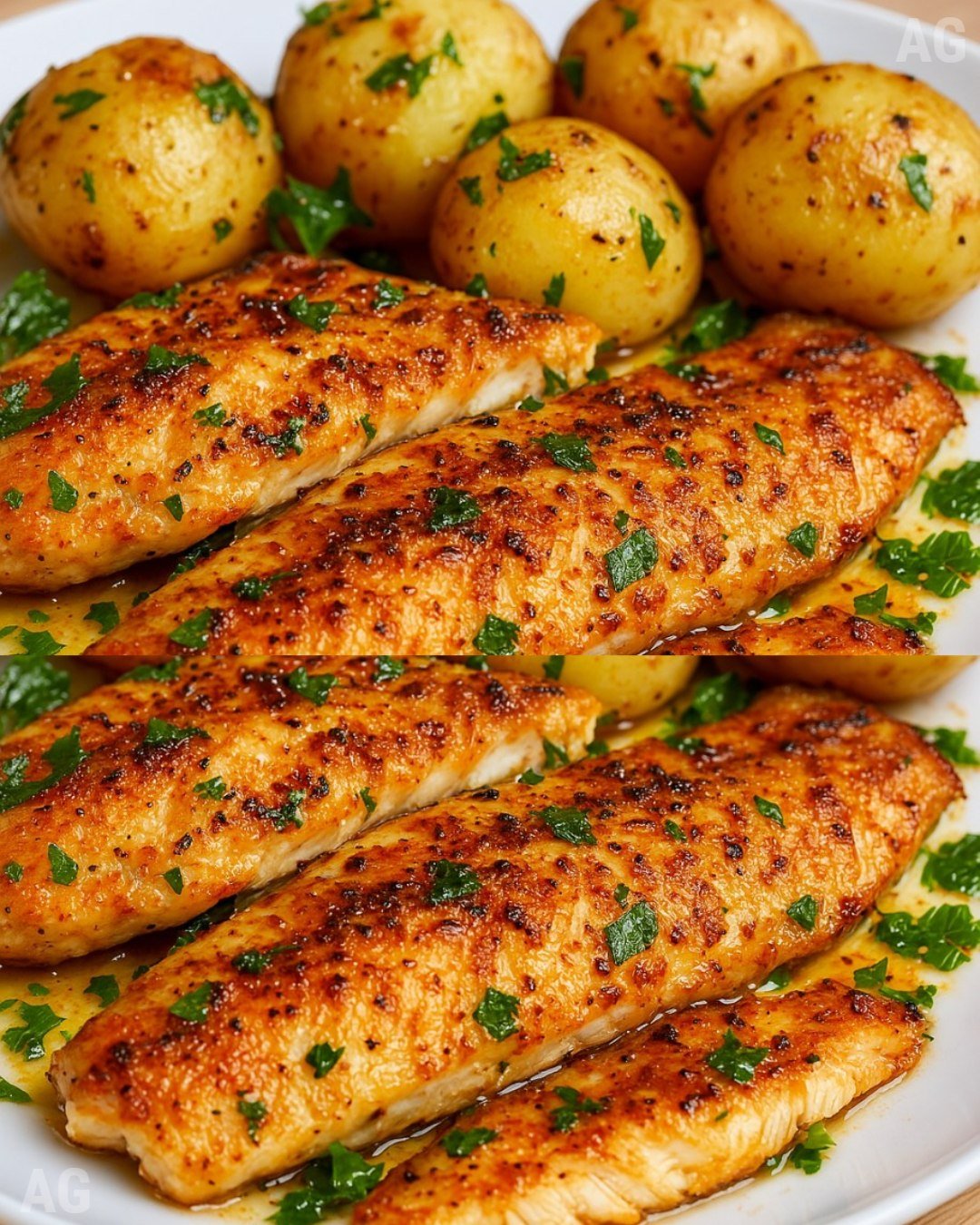 PEIXINHO NO FORNO COM BATATA