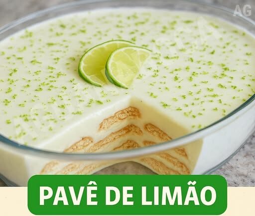 Pavê de Limão Simples