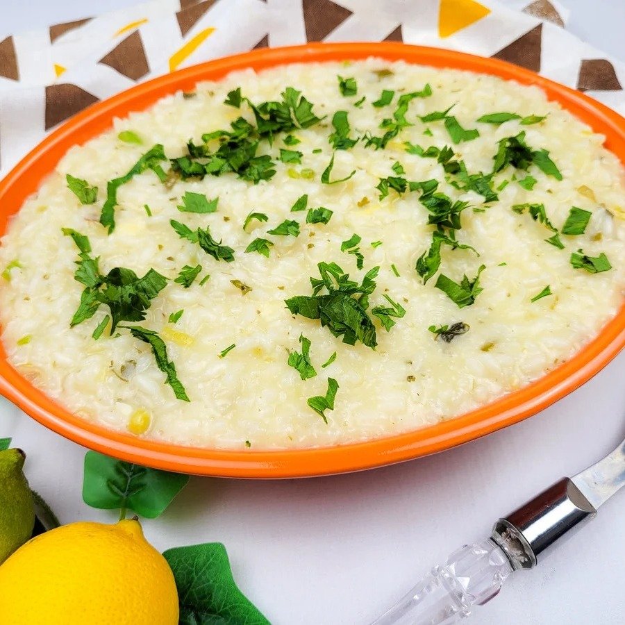 RISOTO DE LIMÃO - SICILIANO