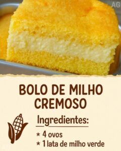 Bolo de Milho Cremoso