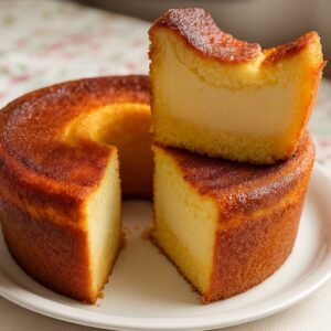 Bolo Cremoso de Milharina