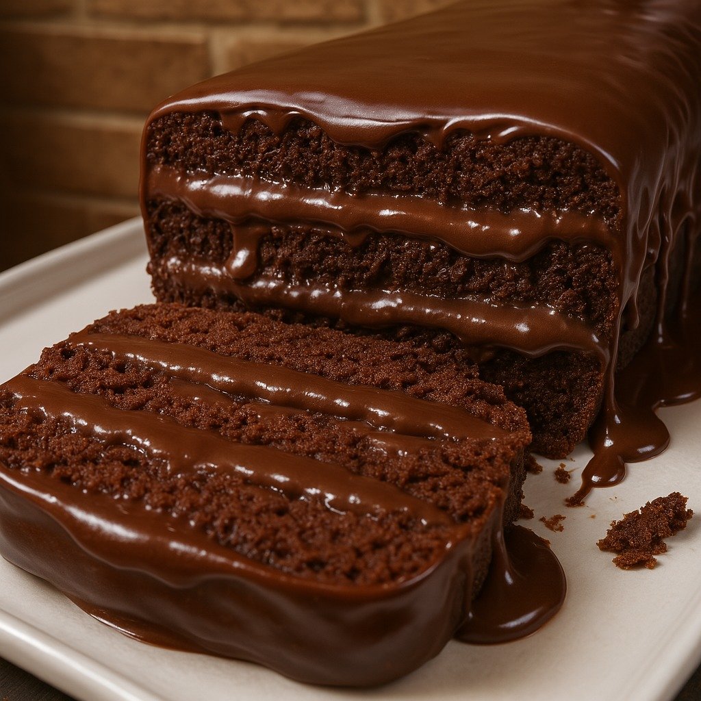 Bolo Nega Maluca com Recheio Cremoso