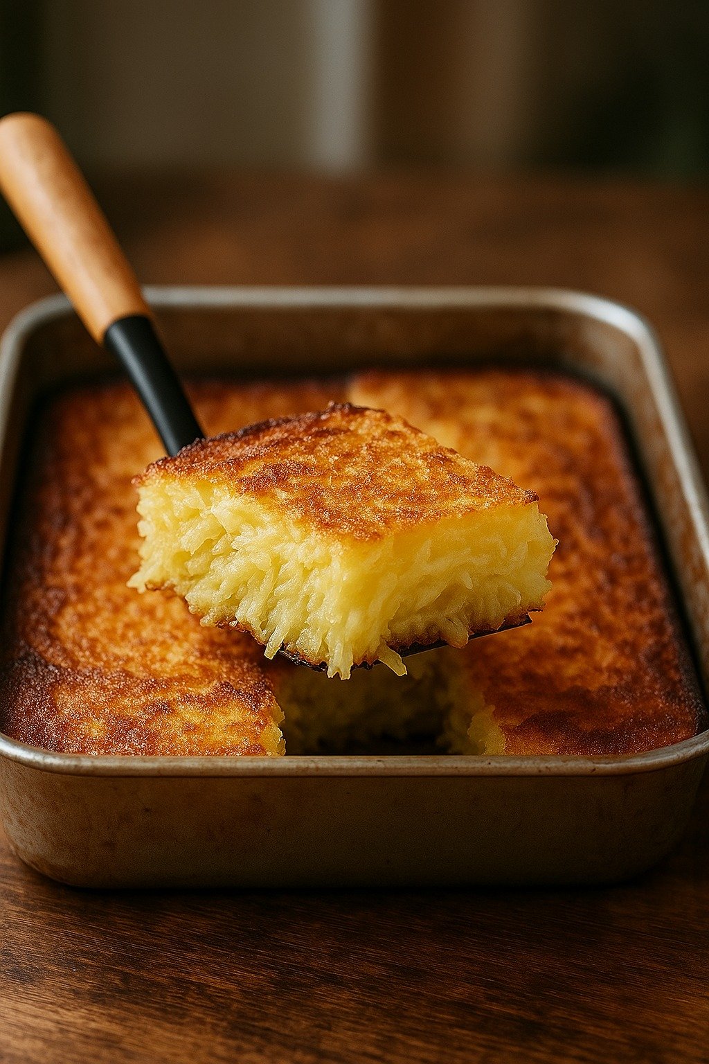 Bolo de Coco Molhadinho sem Farinha