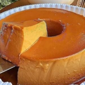 PUDIM DE DOCE DE LEITE