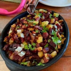 Receita de Arrumadinho de Carne de Sol