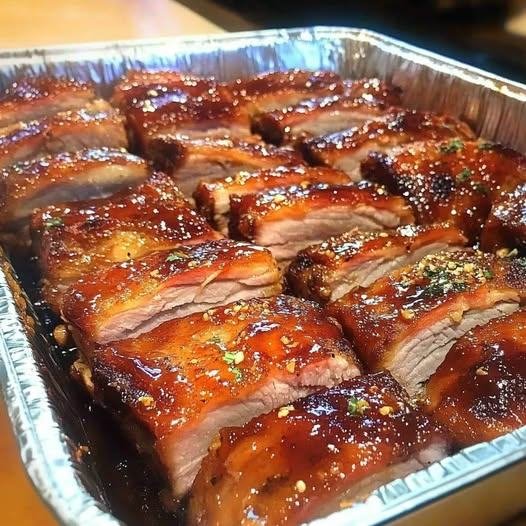 Costelinha de porco agridoce