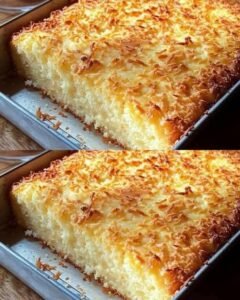 Bolo de Aipim com Coco