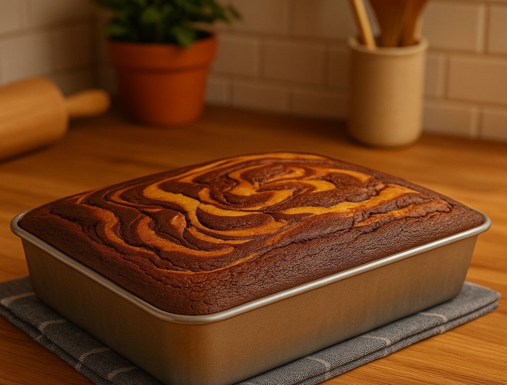 Bolo Mesclado Fofinho