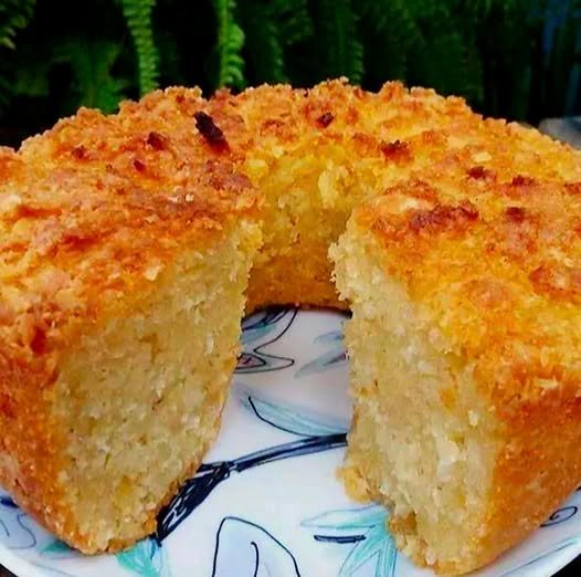 Bolo de Mandioca Crua