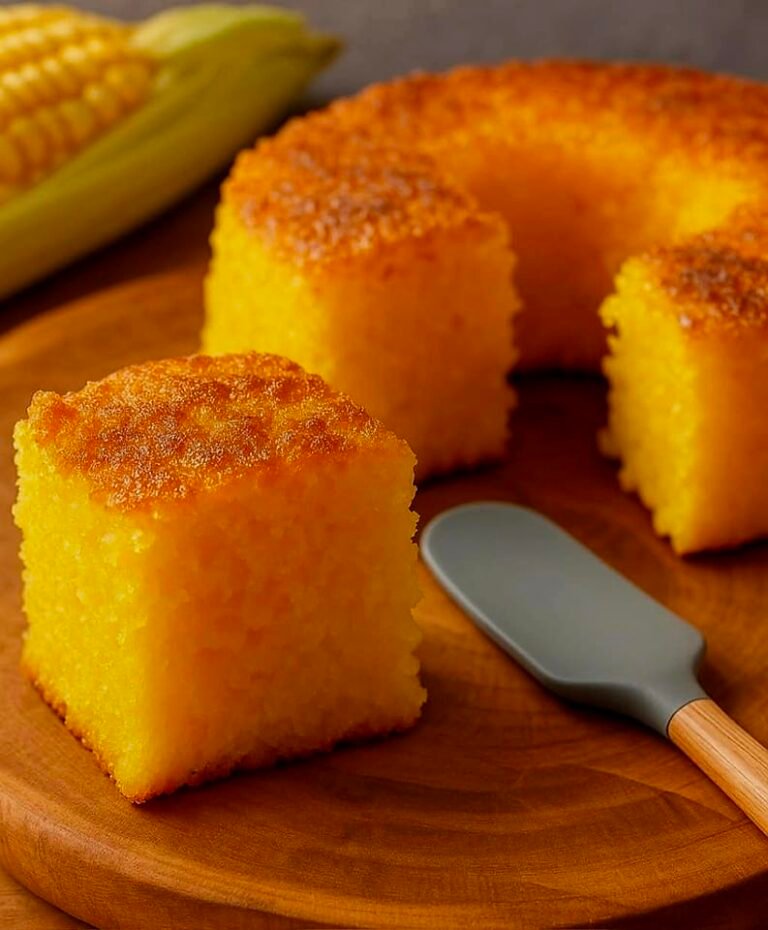 Bolo de Milho Cremoso da Roça