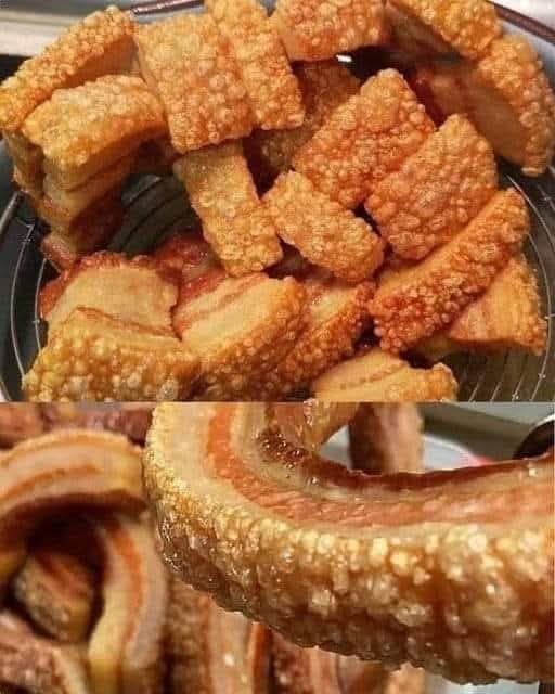 Vinagre no Torresmo é o segredo