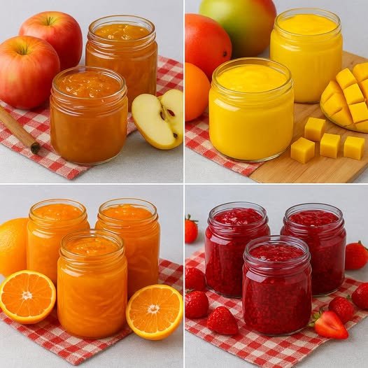 4 Receitas de geléias