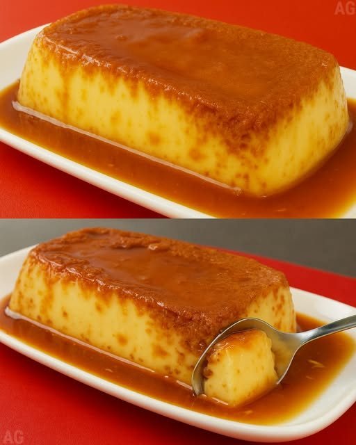 Pudim de Leite sem banho-maria