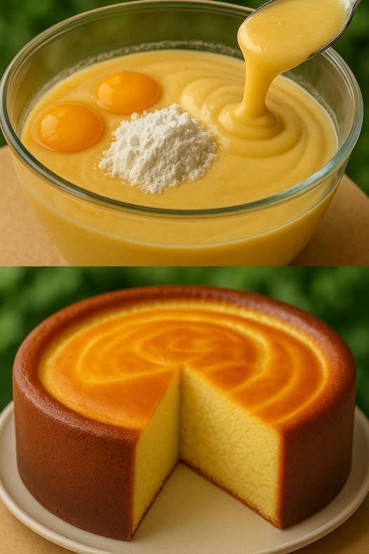 Bolo de Leite Condensado