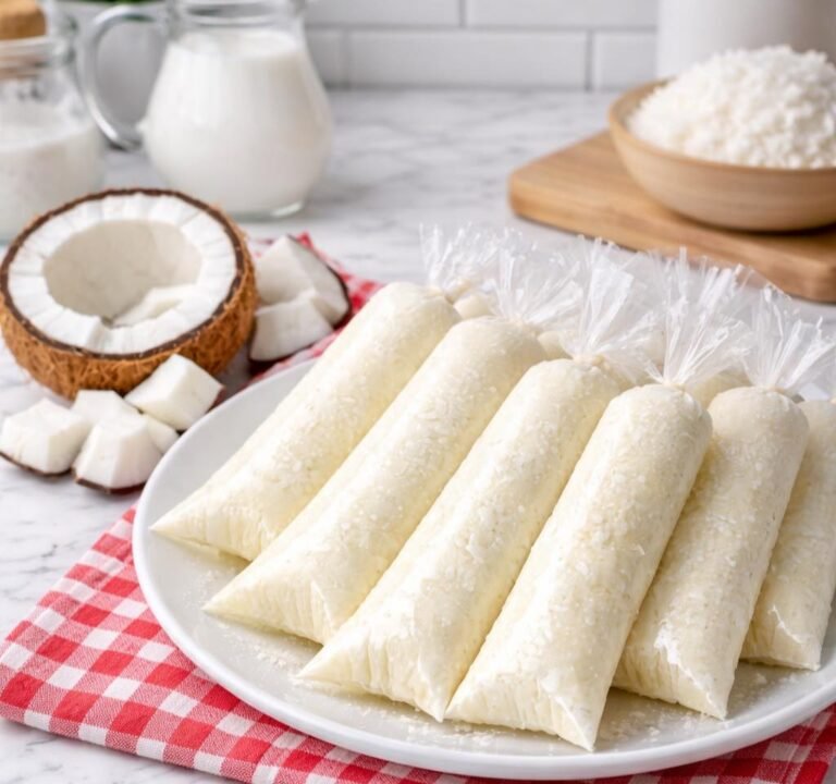 Sacolé de Coco Cremoso